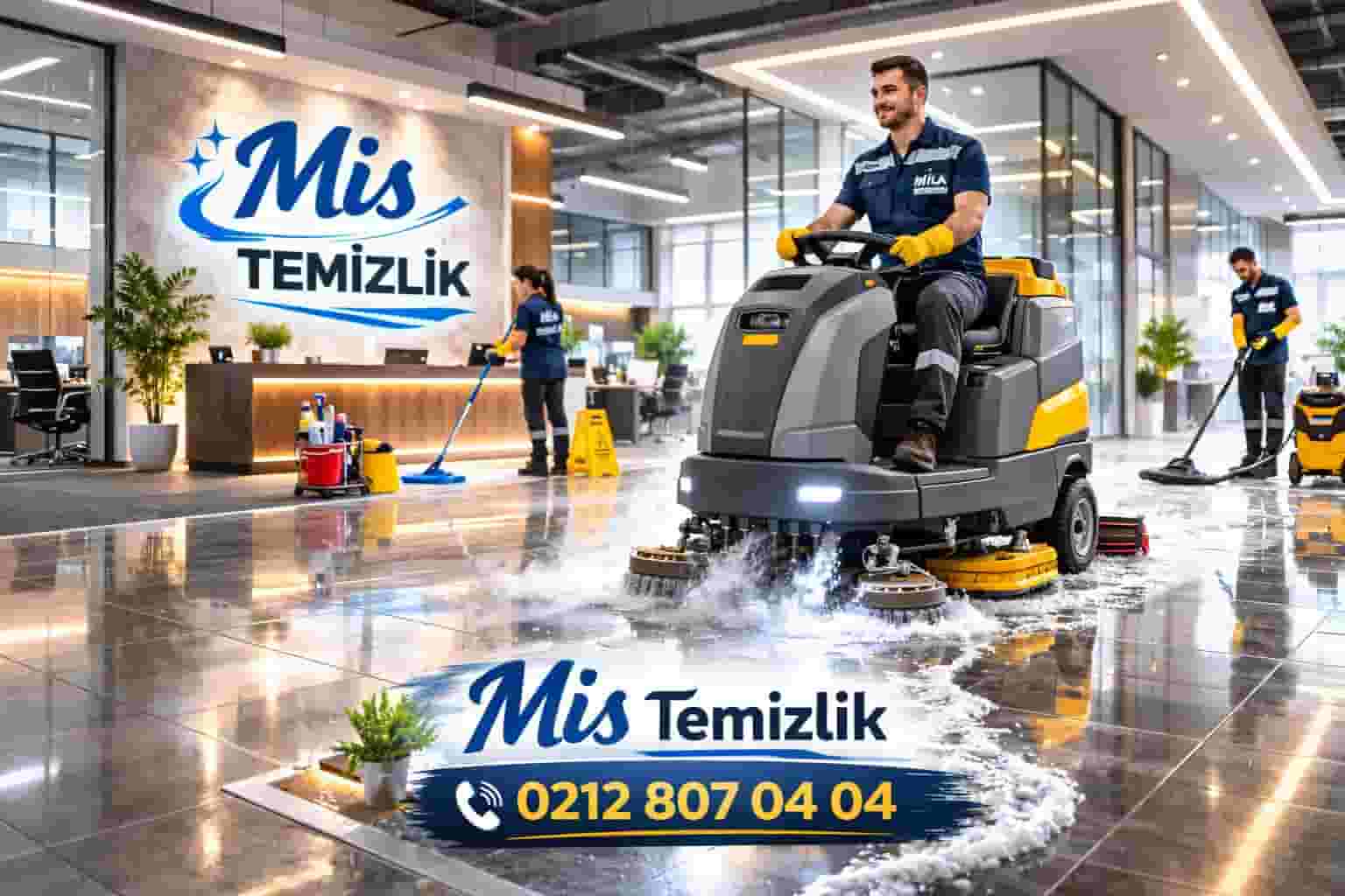 Hadımk&ouml;y sanayi b&ouml;lgesi kurumsal ofis ve fabrika temizlik hizmetleri.